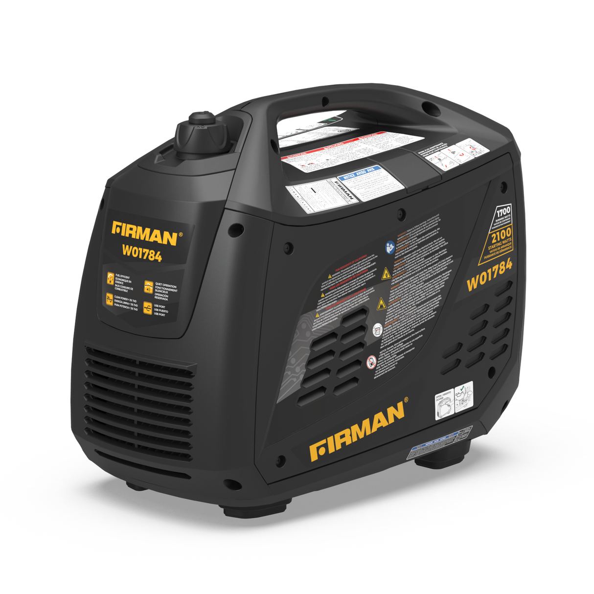 Refurbished Inverter Portable Generator 2100W Recoil Start