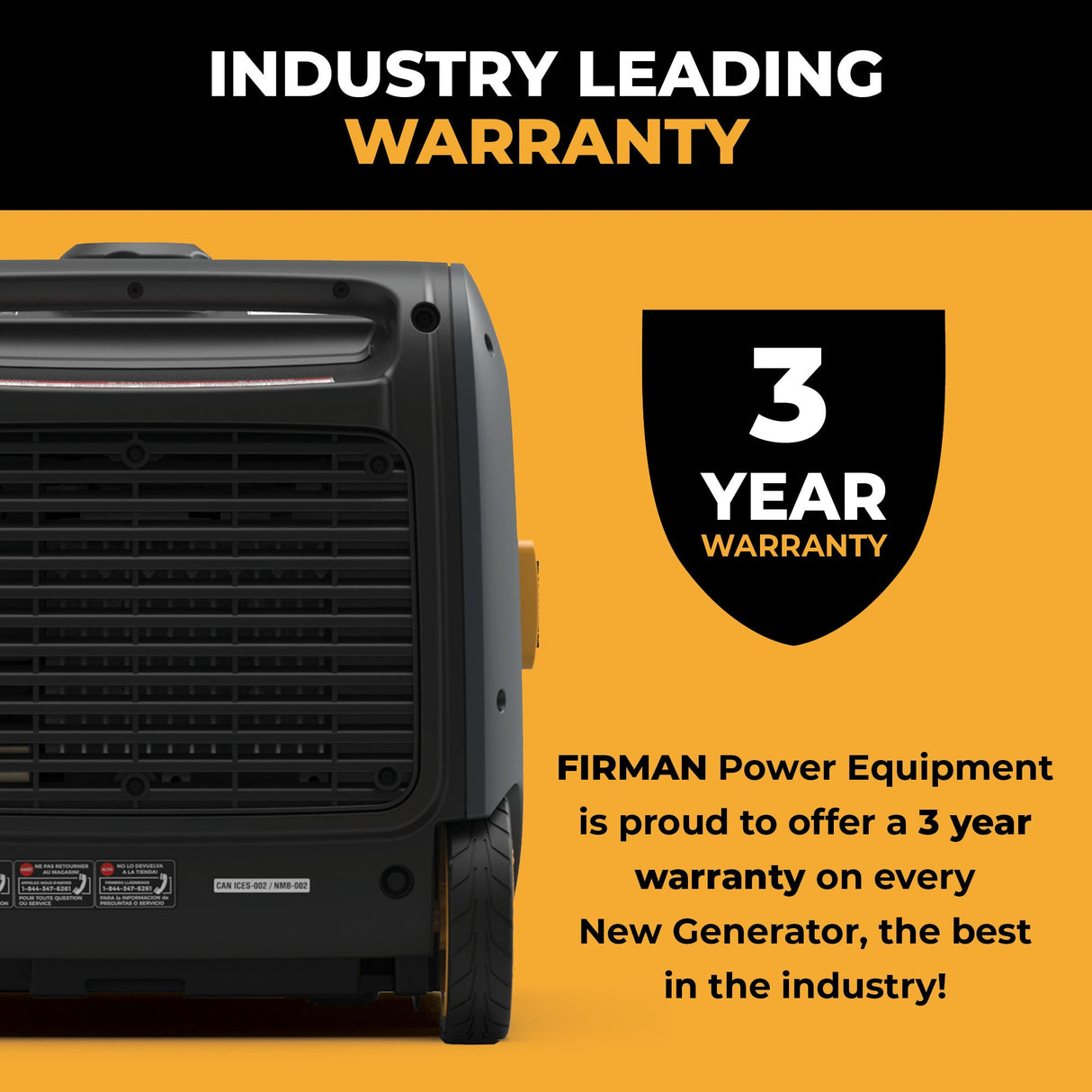 Inverter Portable Generator 3200W Recoil Start