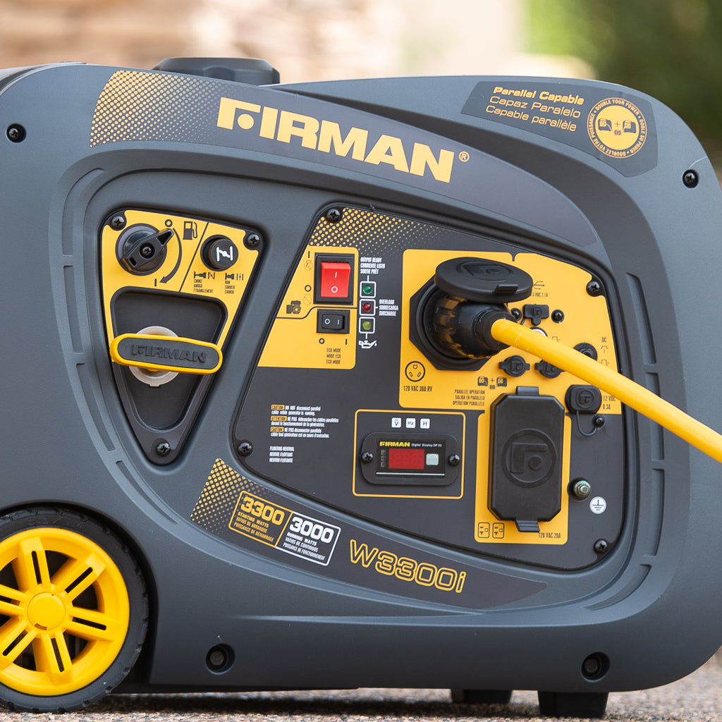 Refurbished Inverter Gas Portable Generator 3300W Recoil Start