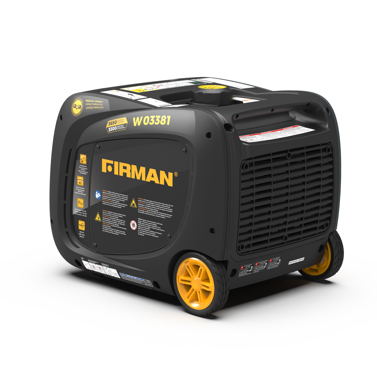 Refurbished Inverter Portable Generator 3650W Recoil Start