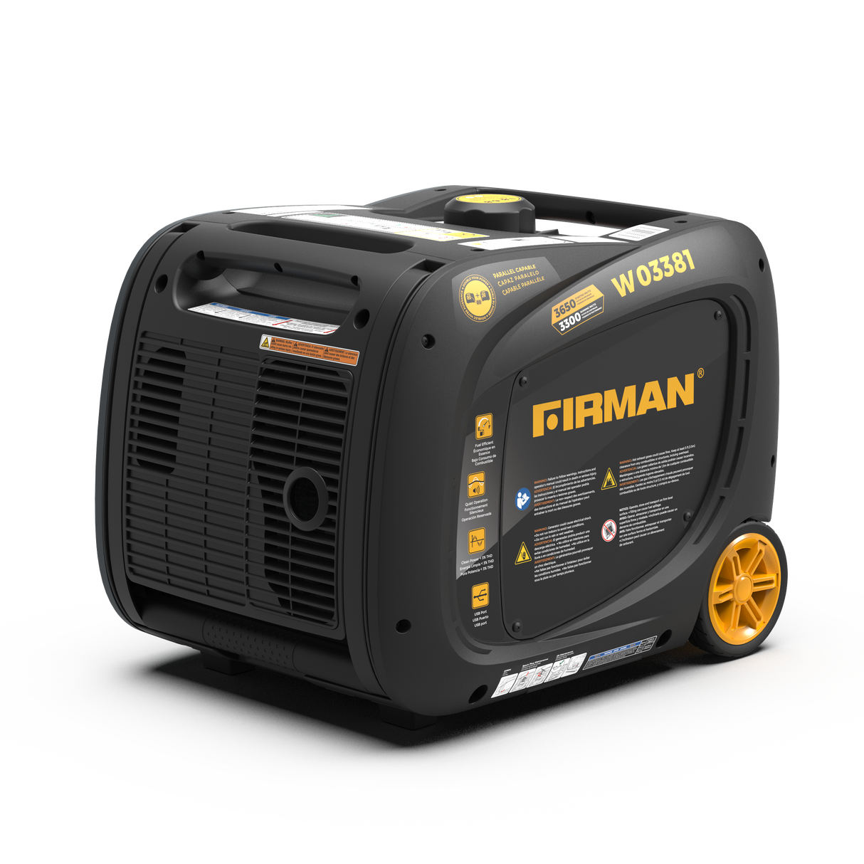 Gas Inverter Portable Generator 3650W Recoil Start