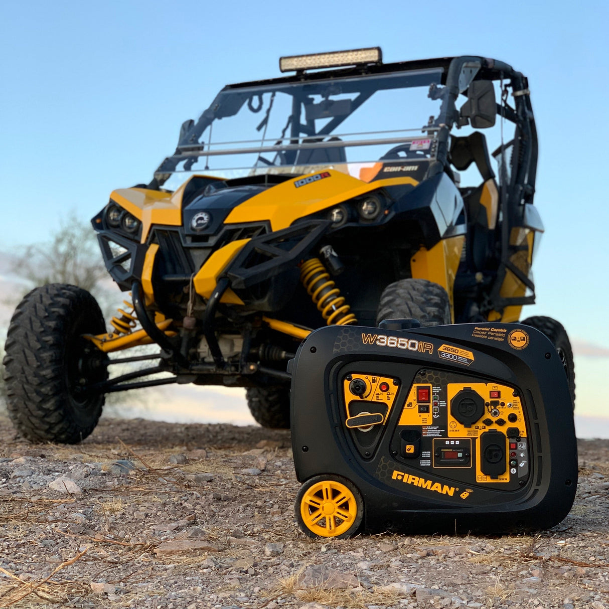 Refurbished Inverter Portable Generator 3650W Remote Start