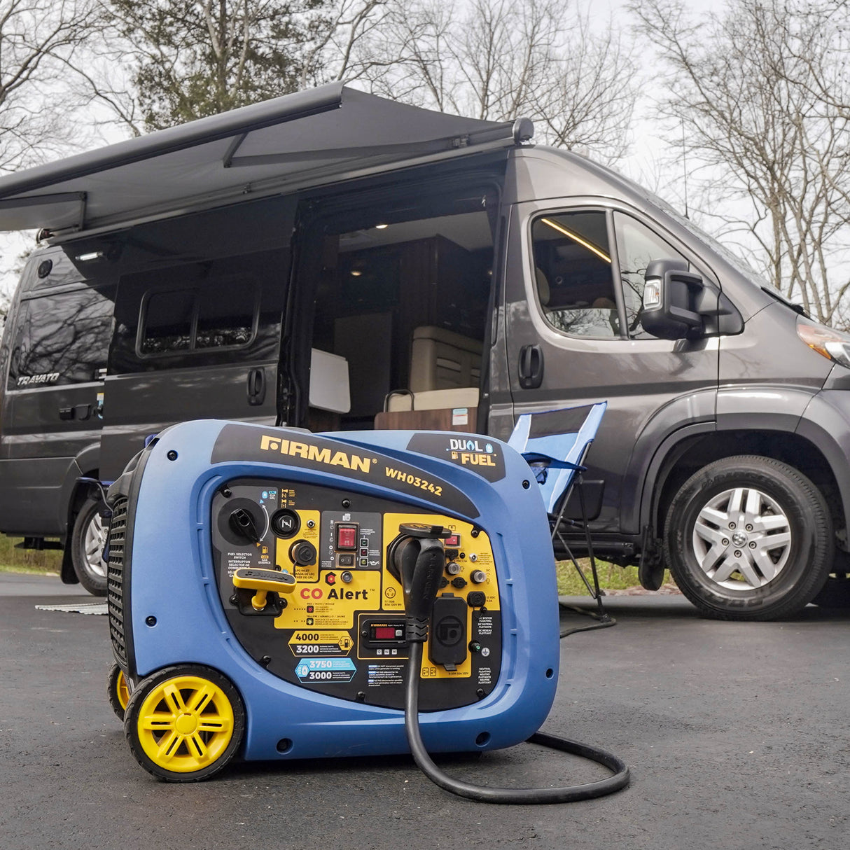 Refurbished Dual Fuel Inverter 4000W W/ Electric Start