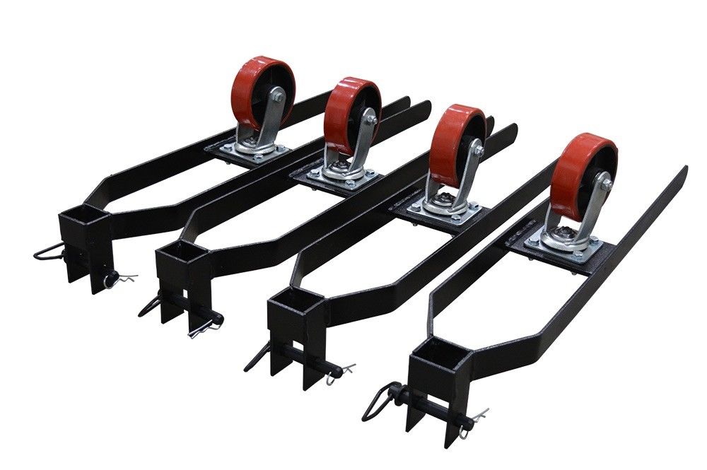 Olympic Equipment Extra-Wide Portable Boat & Trailer Storage 4-Post Lift HDMBL-10
