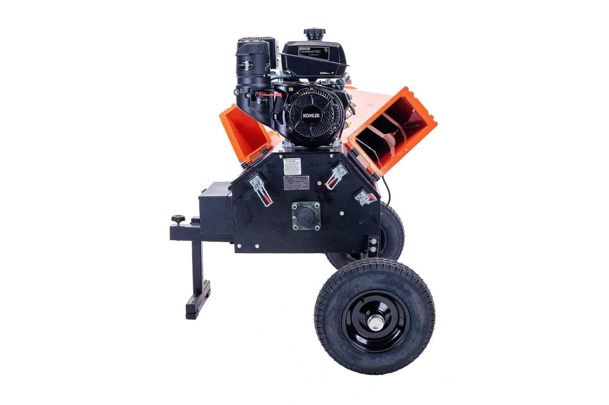 Dk2 6” 14 Hp Kohler Commercial 3600 Rpm Cyclonic 6.25” Chipper Shredder - OPC506E (Electric Start)