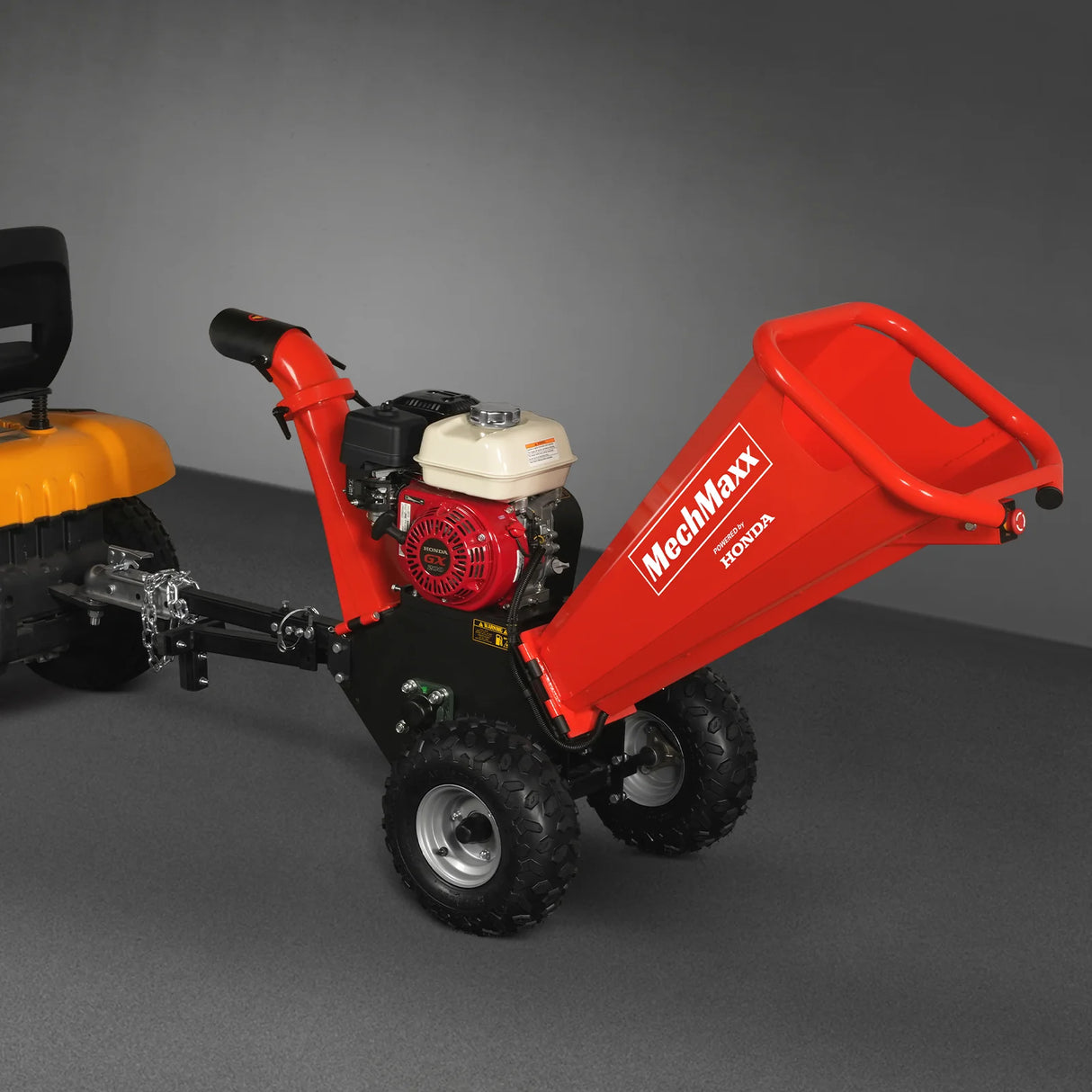 MechMaxx HONDA GX200 Gasoline Engine Powered 4 inch Wood Chipper, GS650