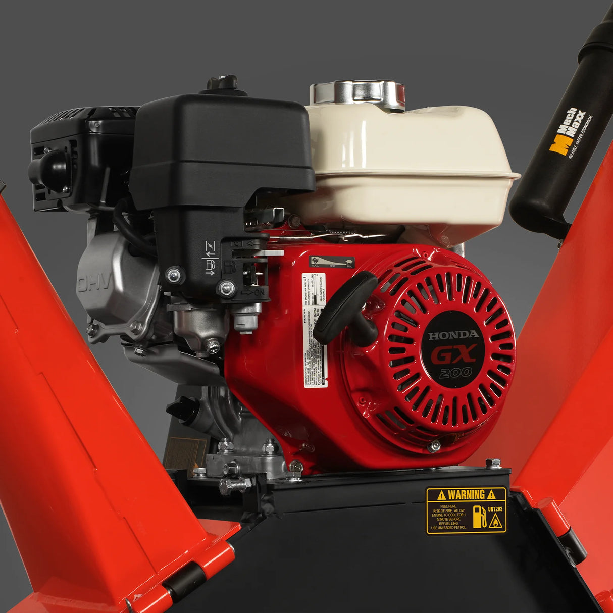 MechMaxx HONDA GX200 Gasoline Engine Powered 4 inch Wood Chipper, GS650