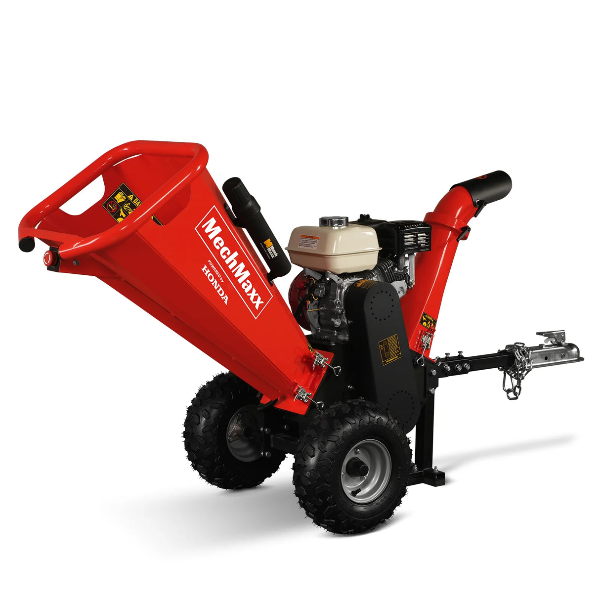 MechMaxx HONDA GX200 Gasoline Engine Powered 4 inch Wood Chipper, GS650