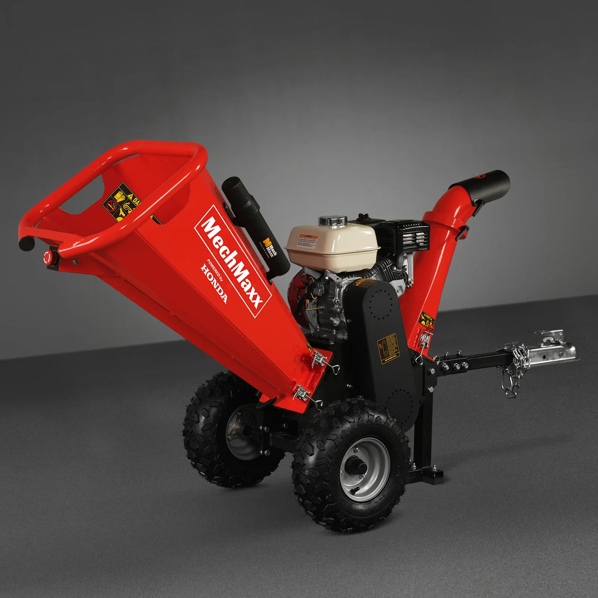 MechMaxx HONDA GX200 Gasoline Engine Powered 4 inch Wood Chipper, GS650