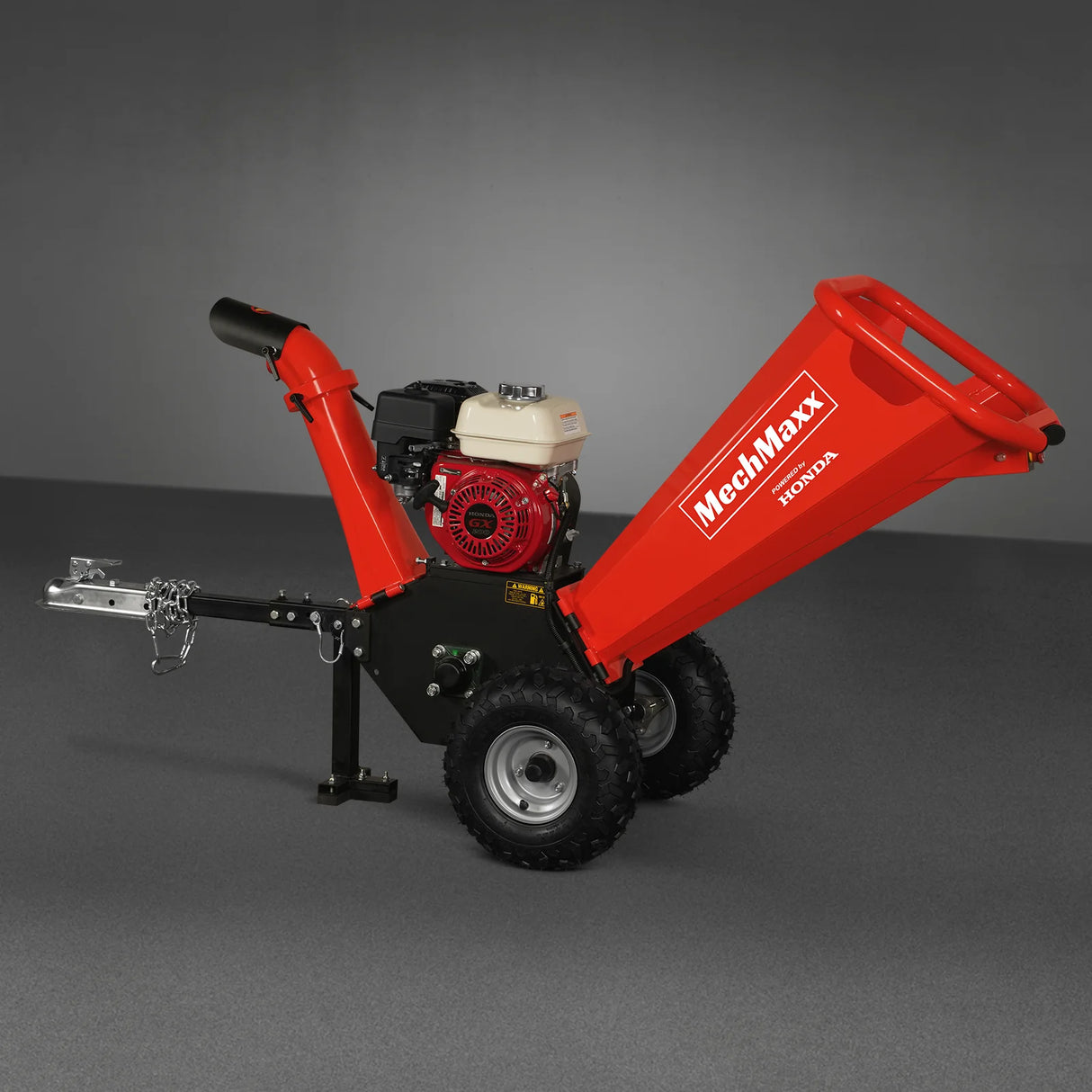 MechMaxx HONDA GX200 Gasoline Engine Powered 4 inch Wood Chipper, GS650