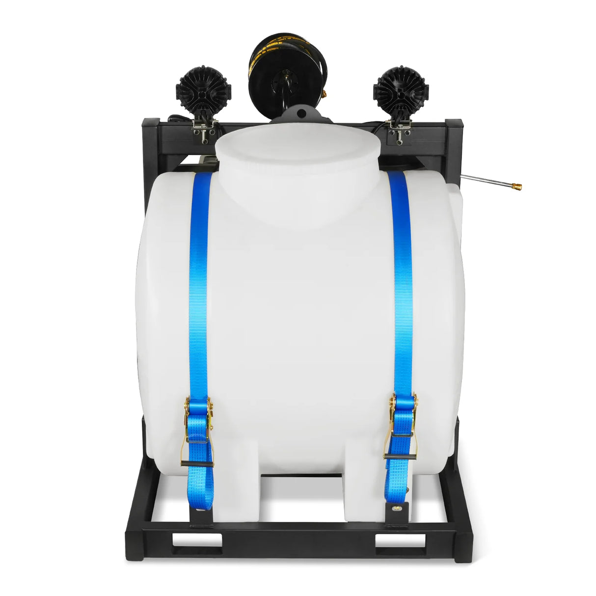 4000 PSI 4 GPM KOHLER E-Start Engine Hot Water Pressure Washer Skid Mounted with 175 Gal Tank, HPW40KT