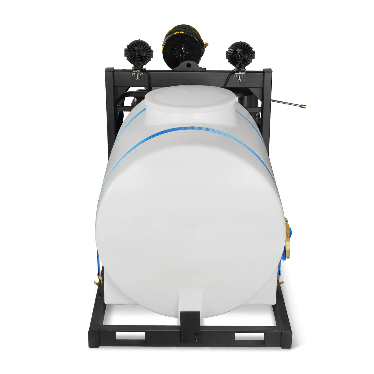 4000 PSI 4 GPM KOHLER E-Start Engine Hot Water Pressure Washer Skid Mounted with 245 Gal Tank, HPW40KBT