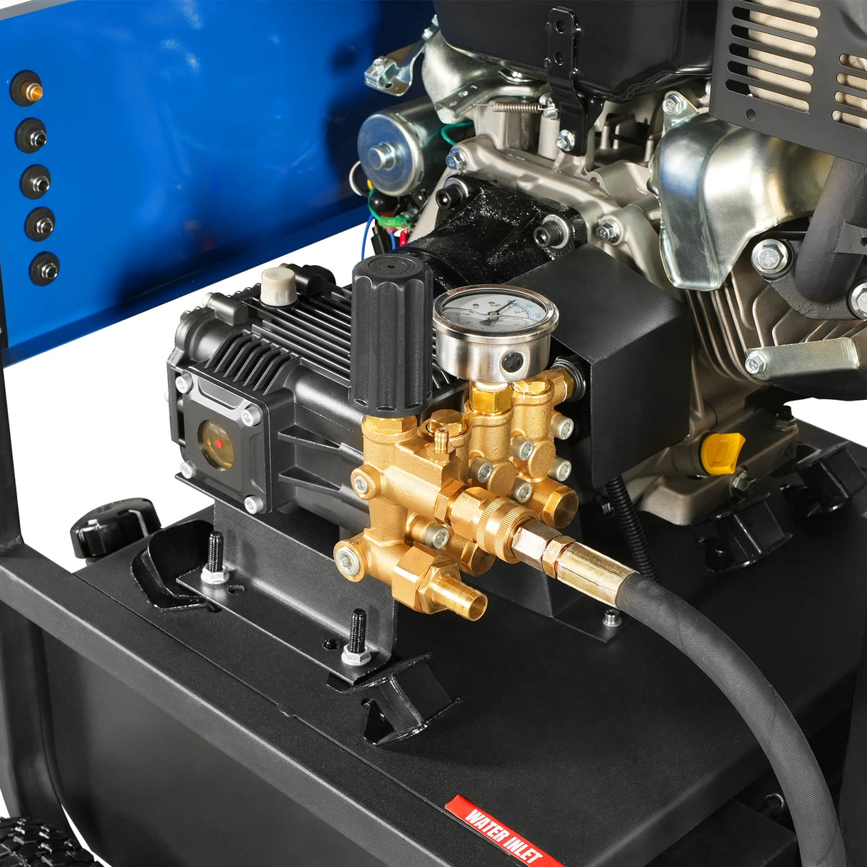 4000 PSI 4 GPM KOHLER E-Start Engine Hot Water Pressure Washer with Hose Reel, HPW40K
