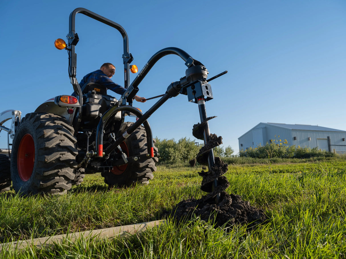 Ignite Attachments 12 in 3-Point Auger and Post Hole Digger