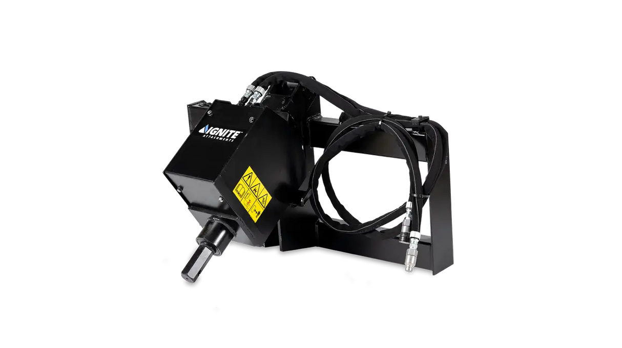 Ignite Attachments 45 in Skid Steer Auger Drive and Bit Package 165DDH