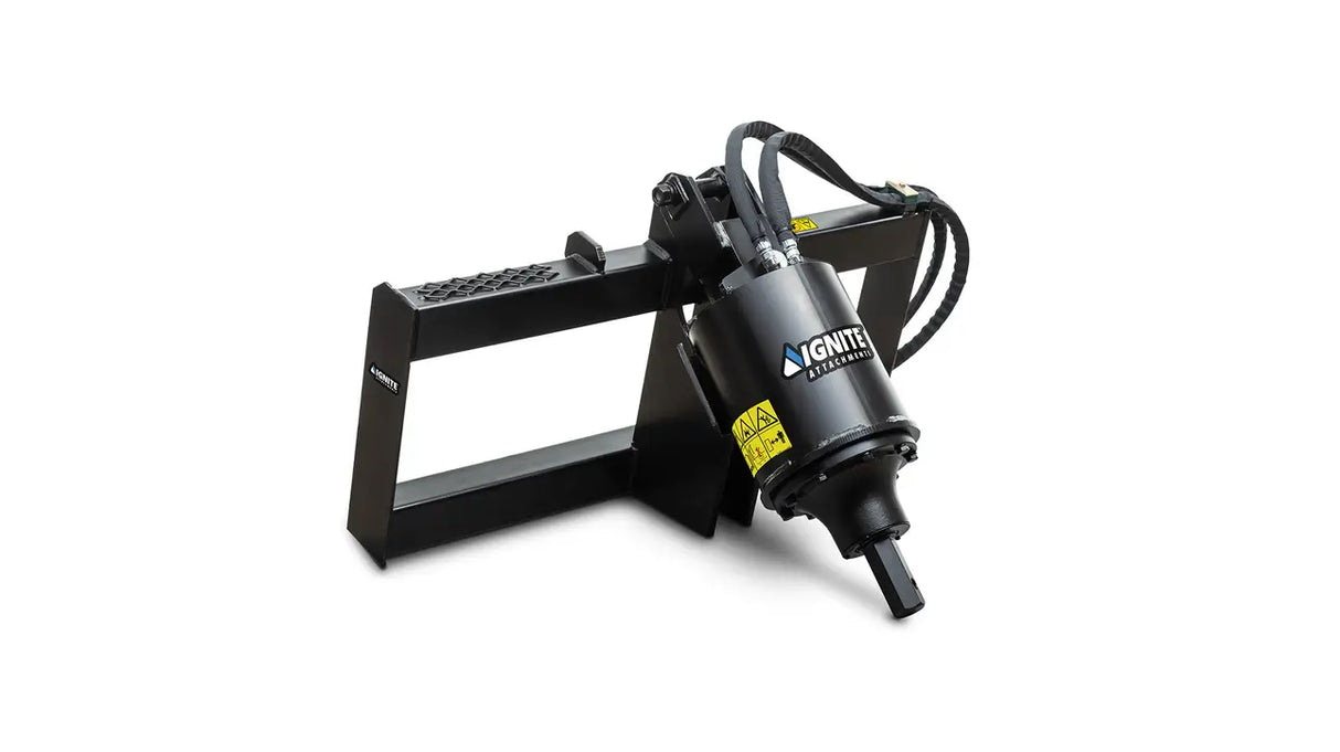 Ignite Attachments 45 in Skid Steer Auger Drive and Bit Package 150PH