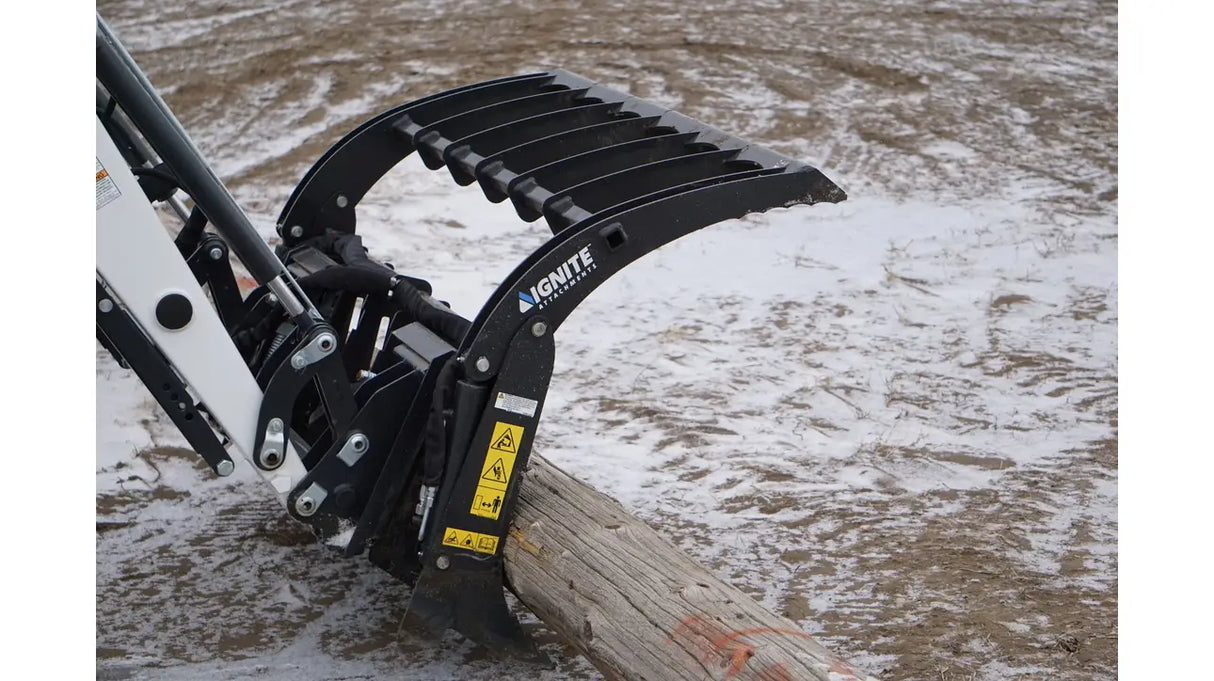 Ignite Attachments 60.5 in 3-Point Grapple Rake 46918391-B