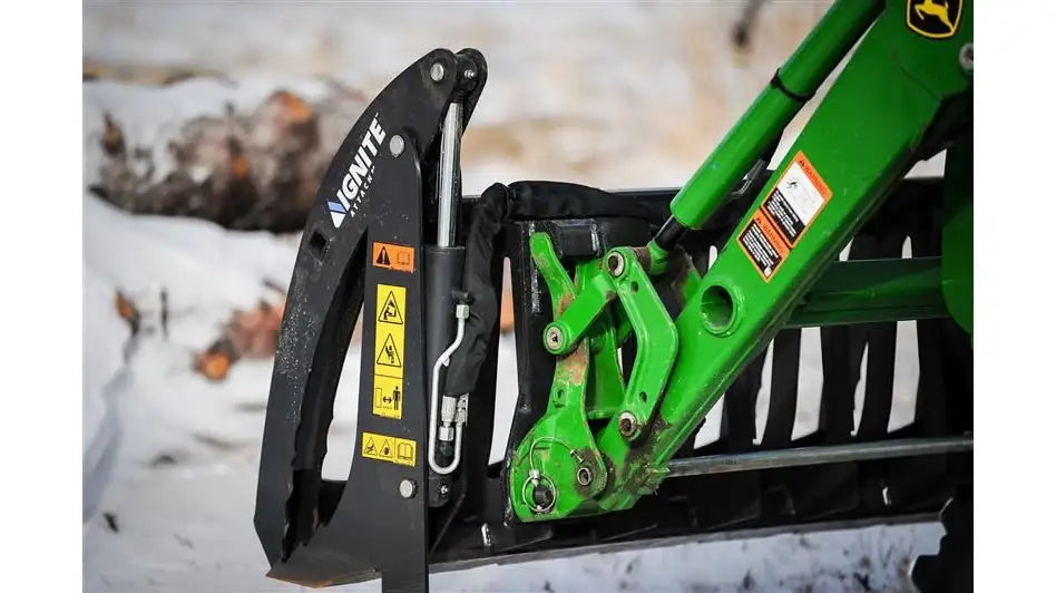 Ignite Attachments 60.5 in 3-Point Grapple Rake 46918391-B