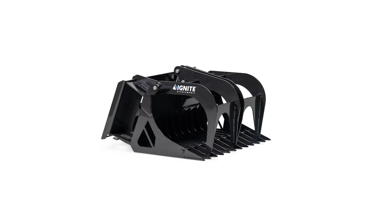Ignite Attachments 44 in Mini Skid Steer Rock Grapple