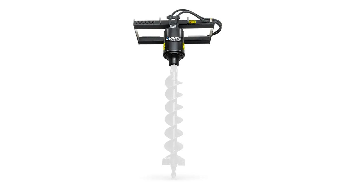 Ignite Attachments 45 in Skid Steer Auger Drive and Bit Package 150PH