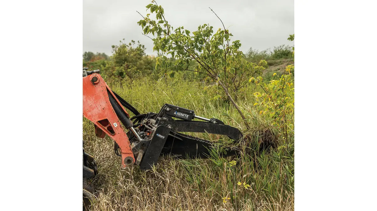 Ignite Attachments 46.6 in Skid Steer Stump Bucket