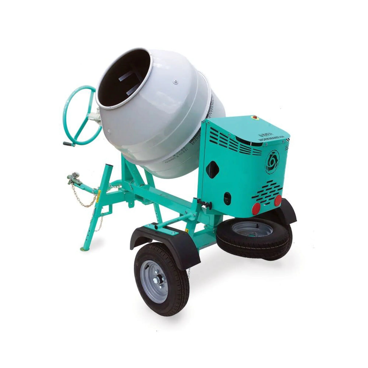 IMER 12 cu ft 5.5 HP Gas End Dump Concrete Multi-Mixer
