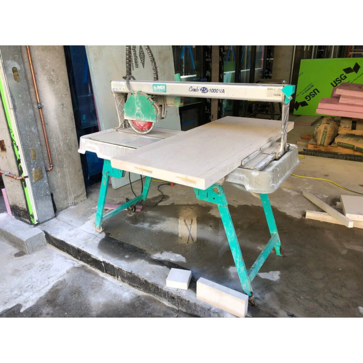 IMER Combicut 10 in 120V 1.75 HP Tile Stone and Porcelain Saw 250/1000VA