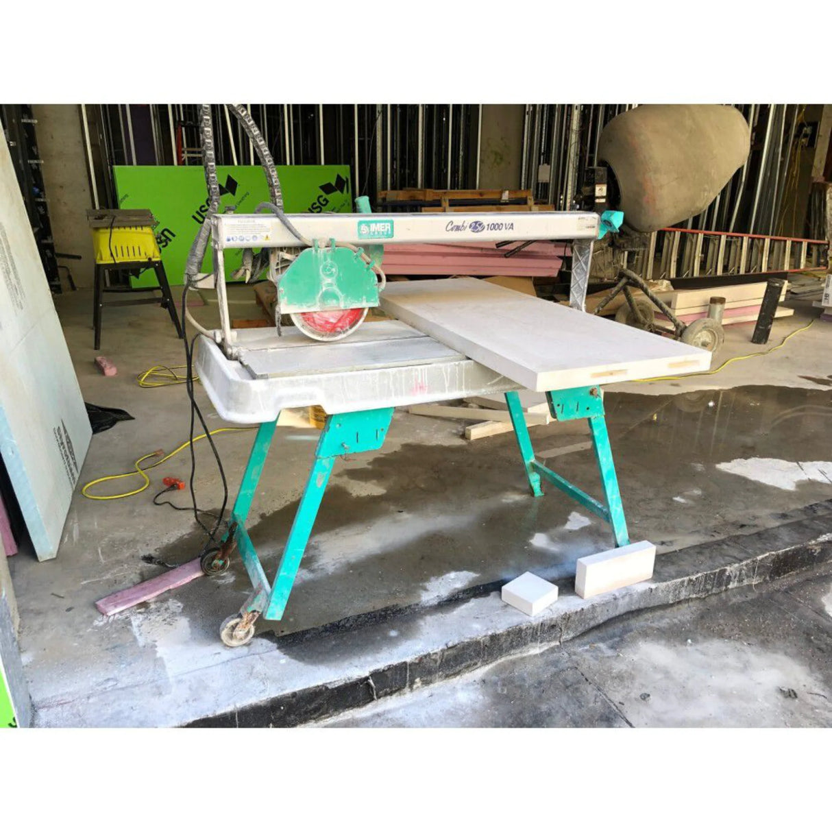IMER Combicut 10 in 120V 1.75 HP Tile Stone and Porcelain Saw 250/1000VA