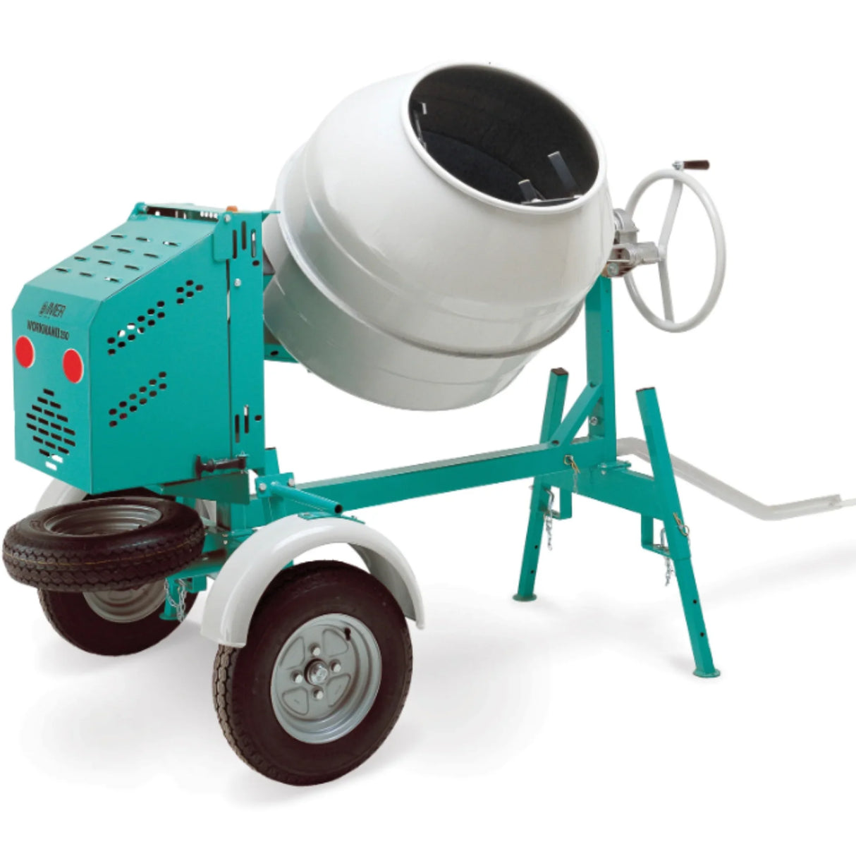 IMER Workman II 250 and 350 Towable Concrete Multi-Mixer