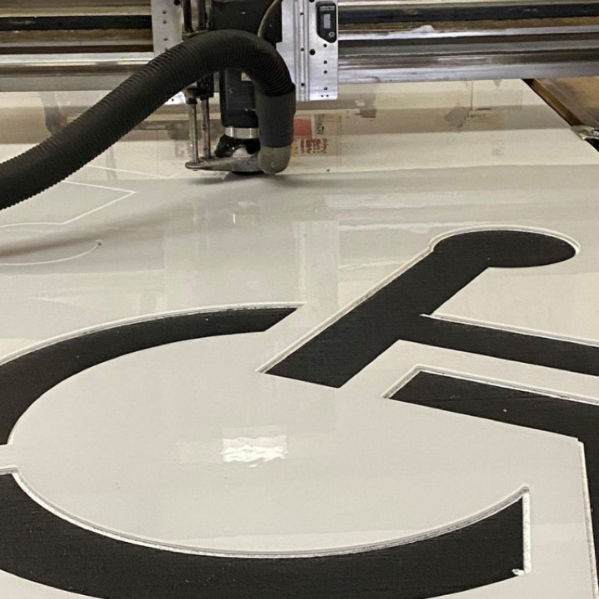 Newstripe Handicap & Line Stencil Combo Kit
