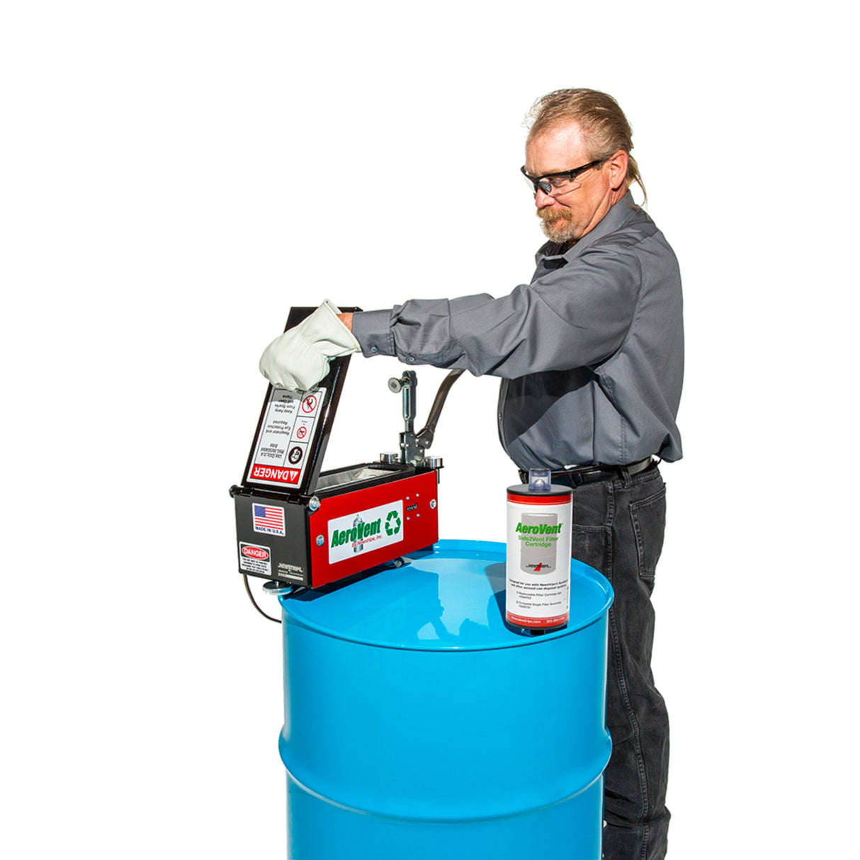 Newstripe AeroVent 1X Aerosol Can Disposal System