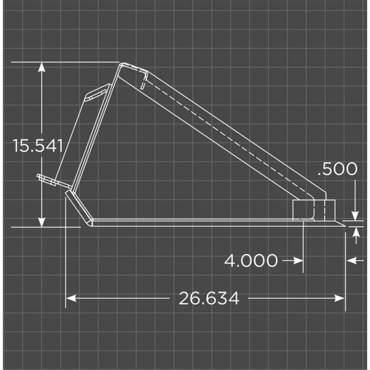 Loflin Fabrication Compact Tractor Low Profile Bucket