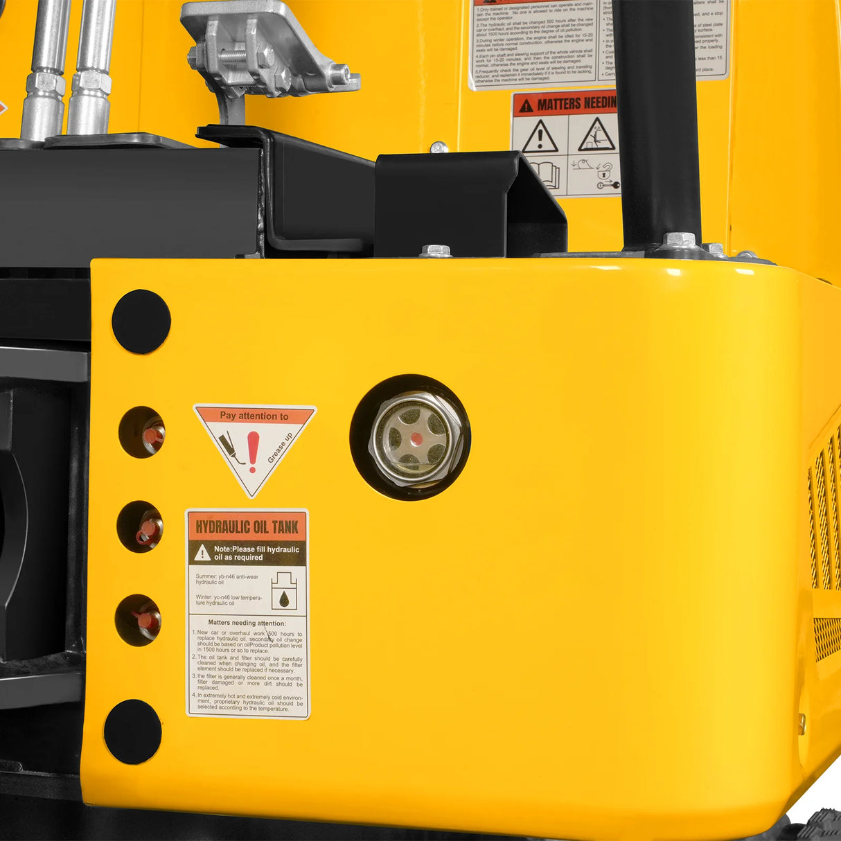 Mini Compact Excavator B&S VANGUARD 408cc 14hp Engine, 65.7" Max. Digging Depth, 2370 LBS Operating Weight, MEC10