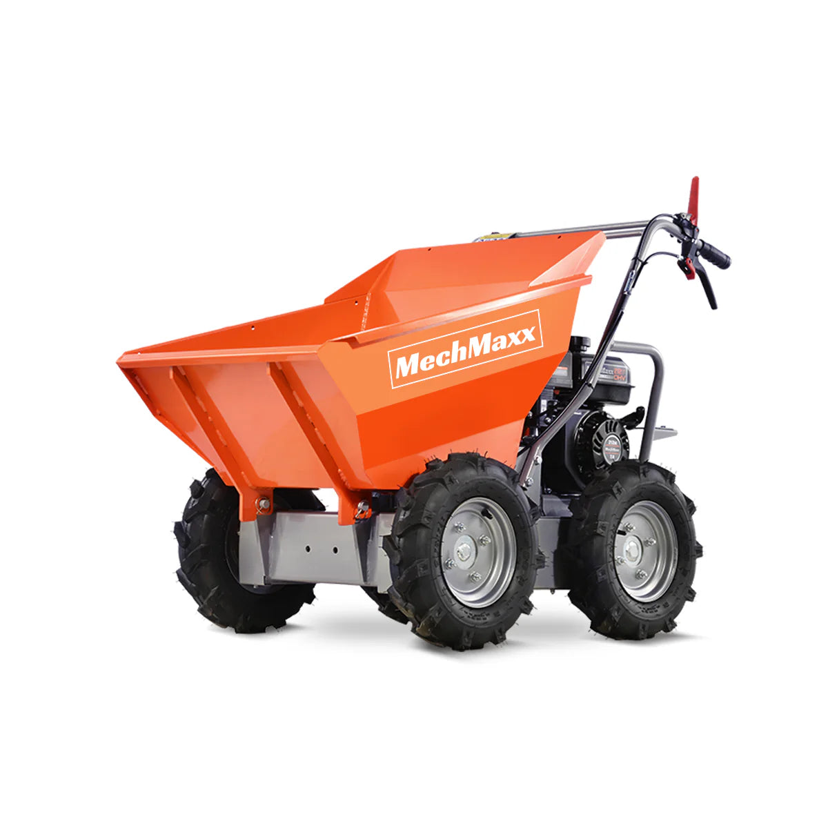 MechMaxx 660lbs Capacity 7HP Gas Powered Wheelbarrow Cart T30 3F+1R Gearbox , T30