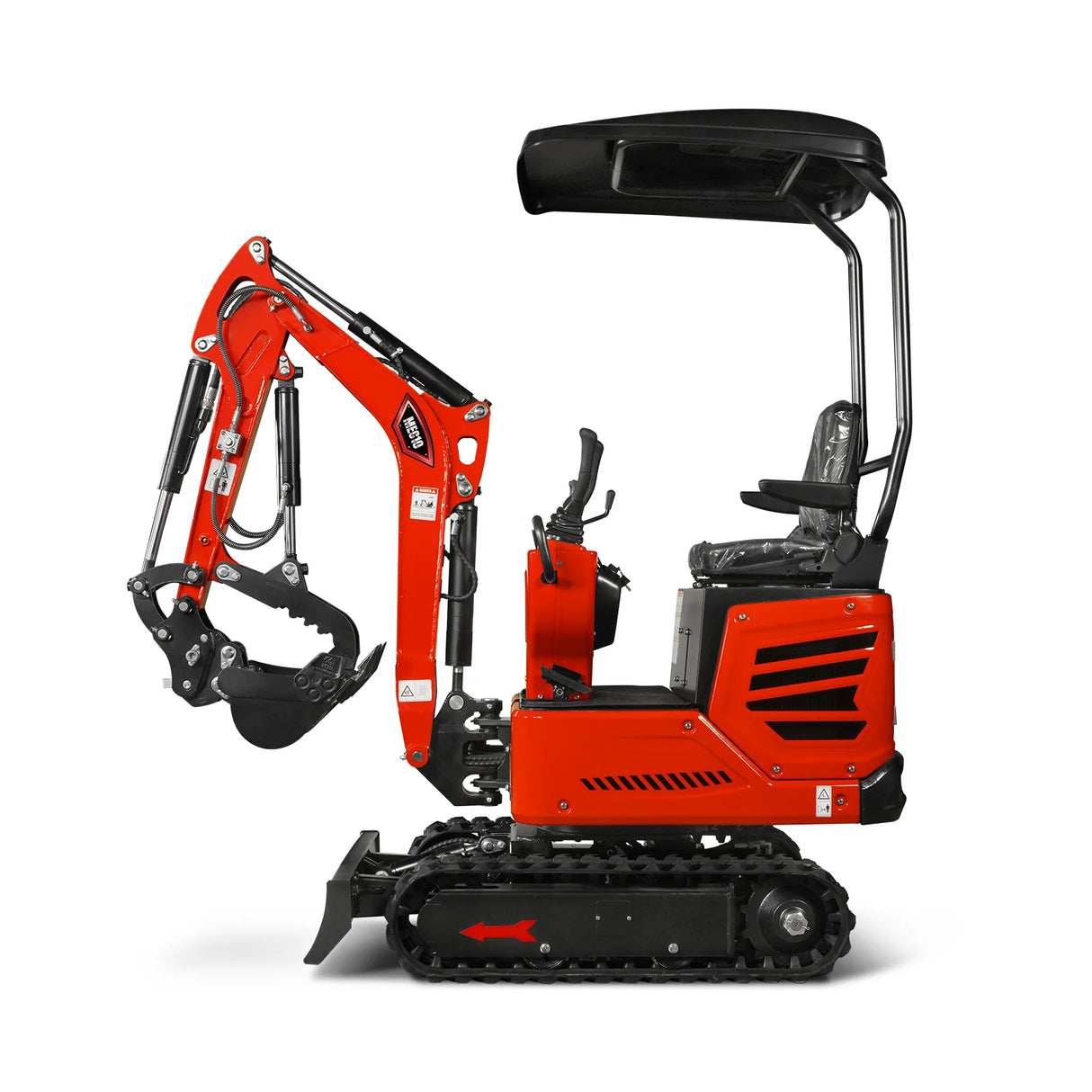 Mini Compact Excavator HONDA GX390 Engine, 65.7" Max. Digging Depth, 2280 LBS Operating Weight, MEC10