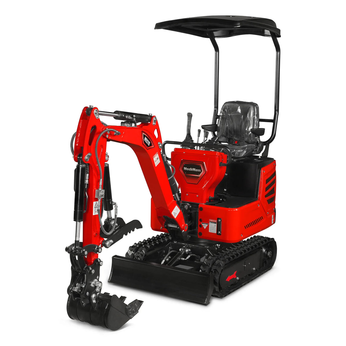 Mini Compact Excavator HONDA GX390 Engine, 65.7" Max. Digging Depth, 2280 LBS Operating Weight, MEC10