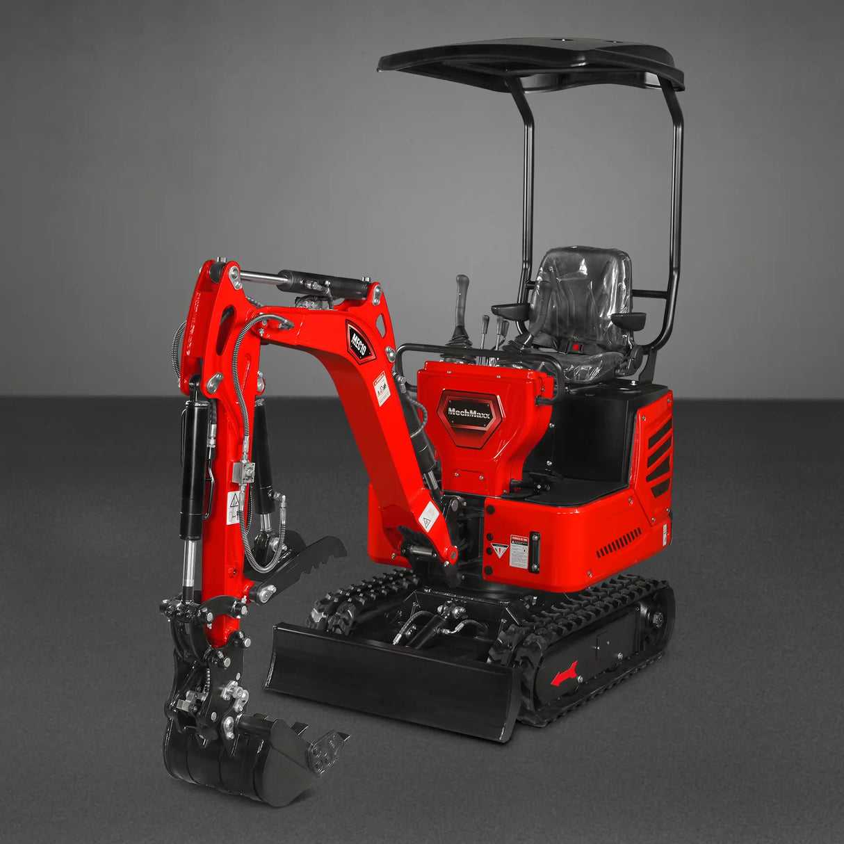 Mini Compact Excavator HONDA GX390 Engine, 65.7" Max. Digging Depth, 2280 LBS Operating Weight, MEC10