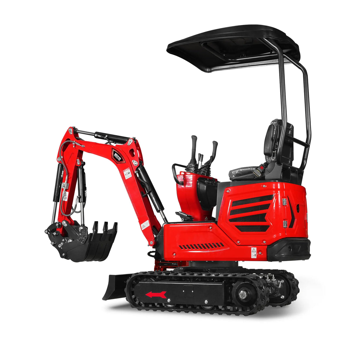 Mini Compact Excavator HONDA GX390 Engine, 65.7" Max. Digging Depth, 2280 LBS Operating Weight, MEC10