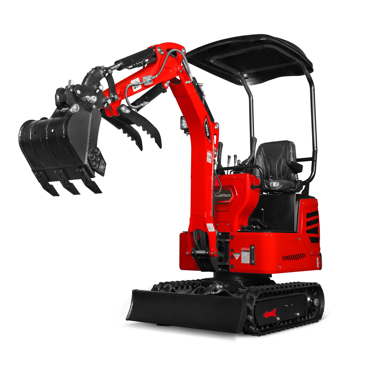 Mini Compact Excavator HONDA GX390 Engine, 65.7" Max. Digging Depth, 2280 LBS Operating Weight, MEC10