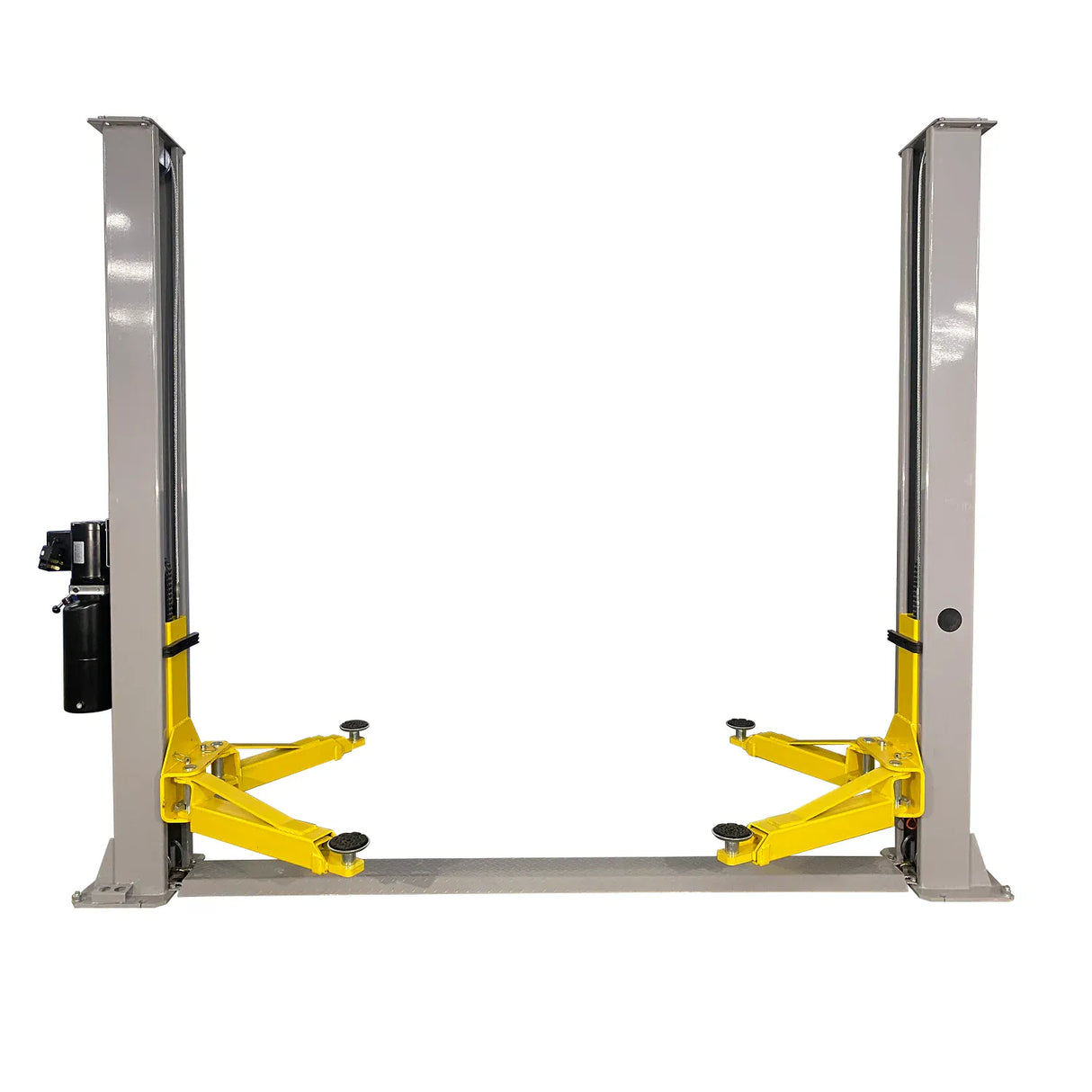 Triumph NT-9 9,000 lb Two-Post Floor Plate Lift, Low Ceiling