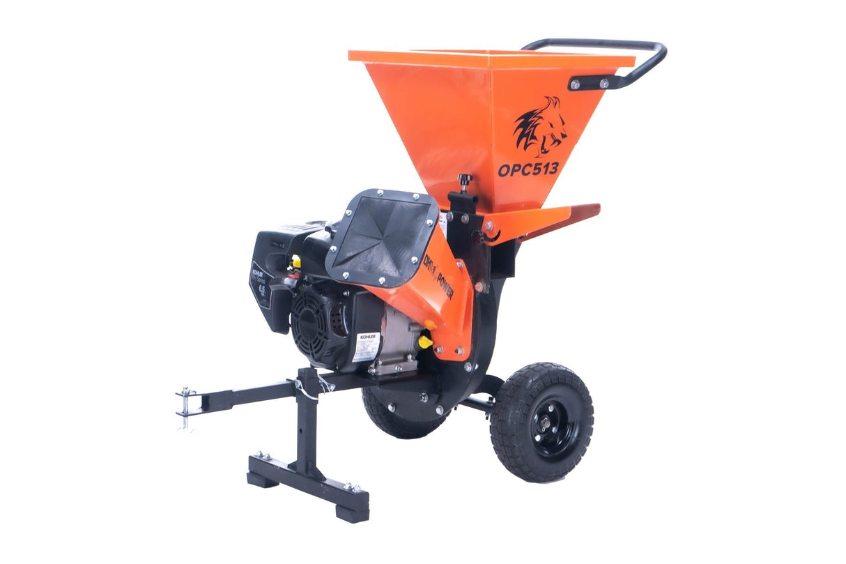 3-Inch 6.5 HP 196 cc Disk Chipper Shredder with Chip Bag
