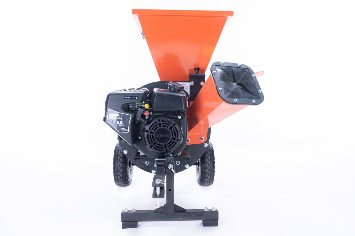 3-Inch 6.5 HP 196 cc Disk Chipper Shredder with Chip Bag