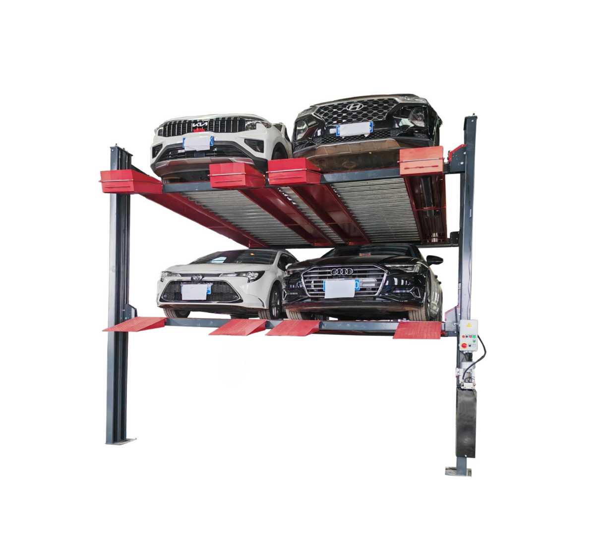 Olympic Equipment 9,000 lb 6-Car 3-Level Storage Parking Lift 4032-6