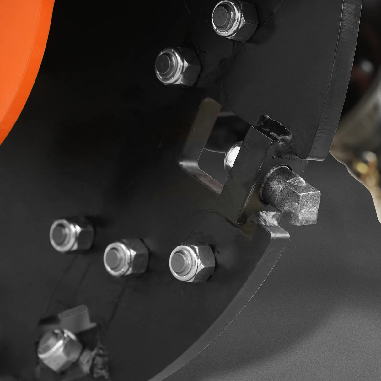 MechMaxx 3-Point PTO Stump Grinder & Wood Chipper Bundle – Orange