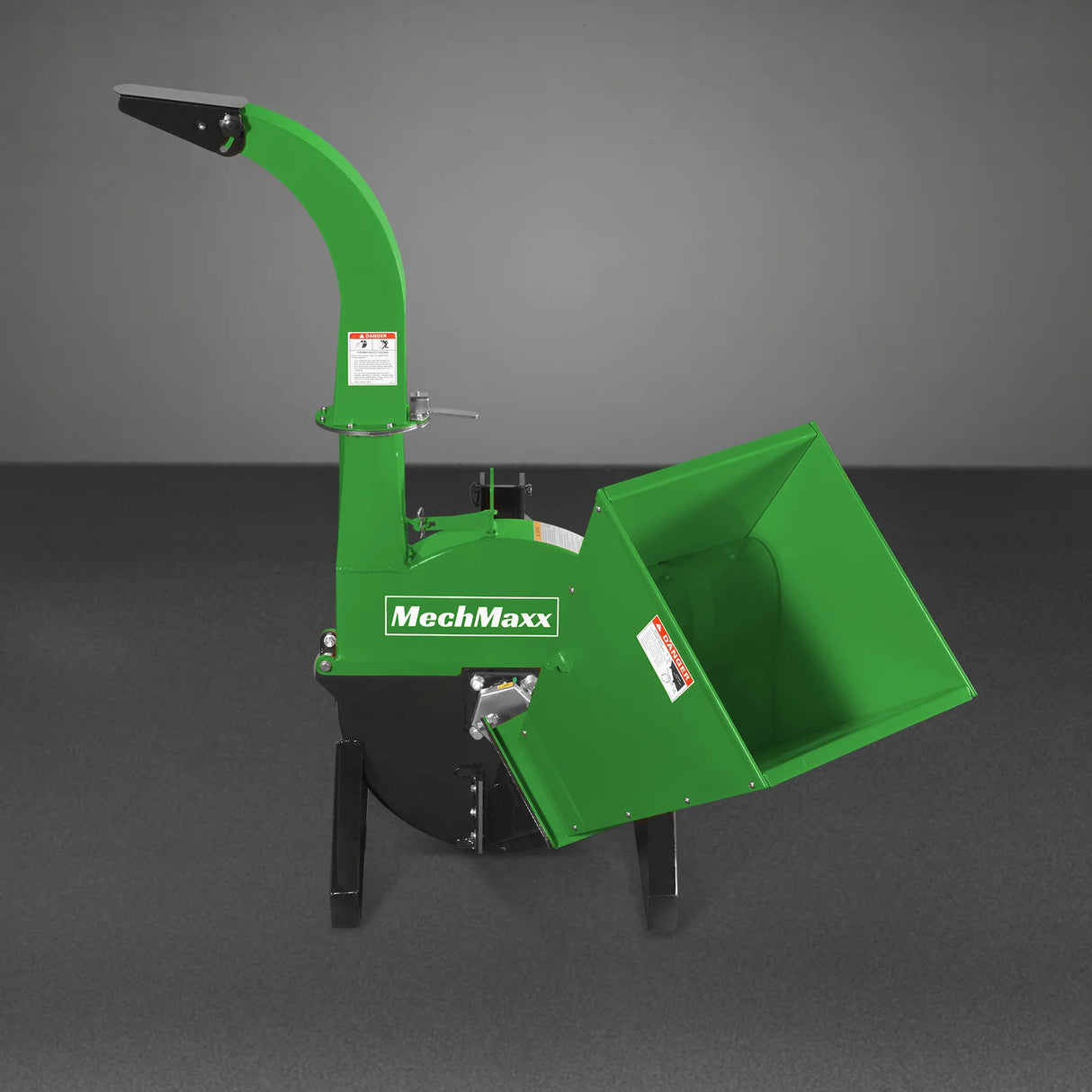 MechMaxx 3-Point PTO Stump Grinder & Wood Chipper Bundle – Green