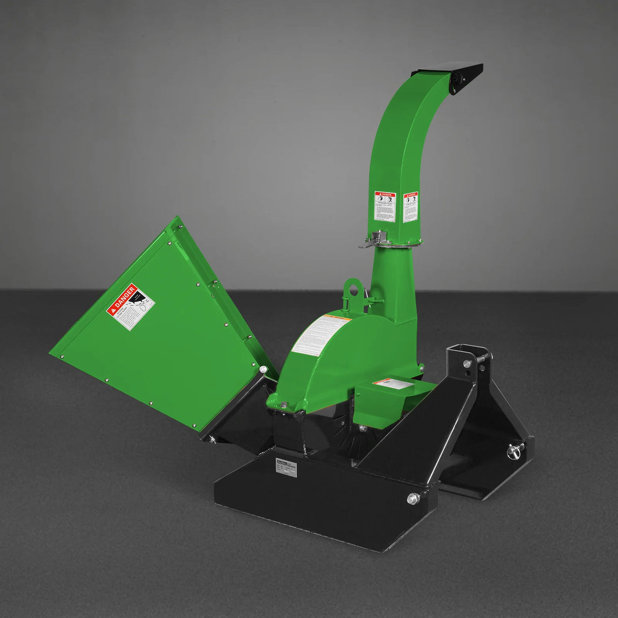 MechMaxx 3-Point PTO Stump Grinder & Wood Chipper Bundle – Green