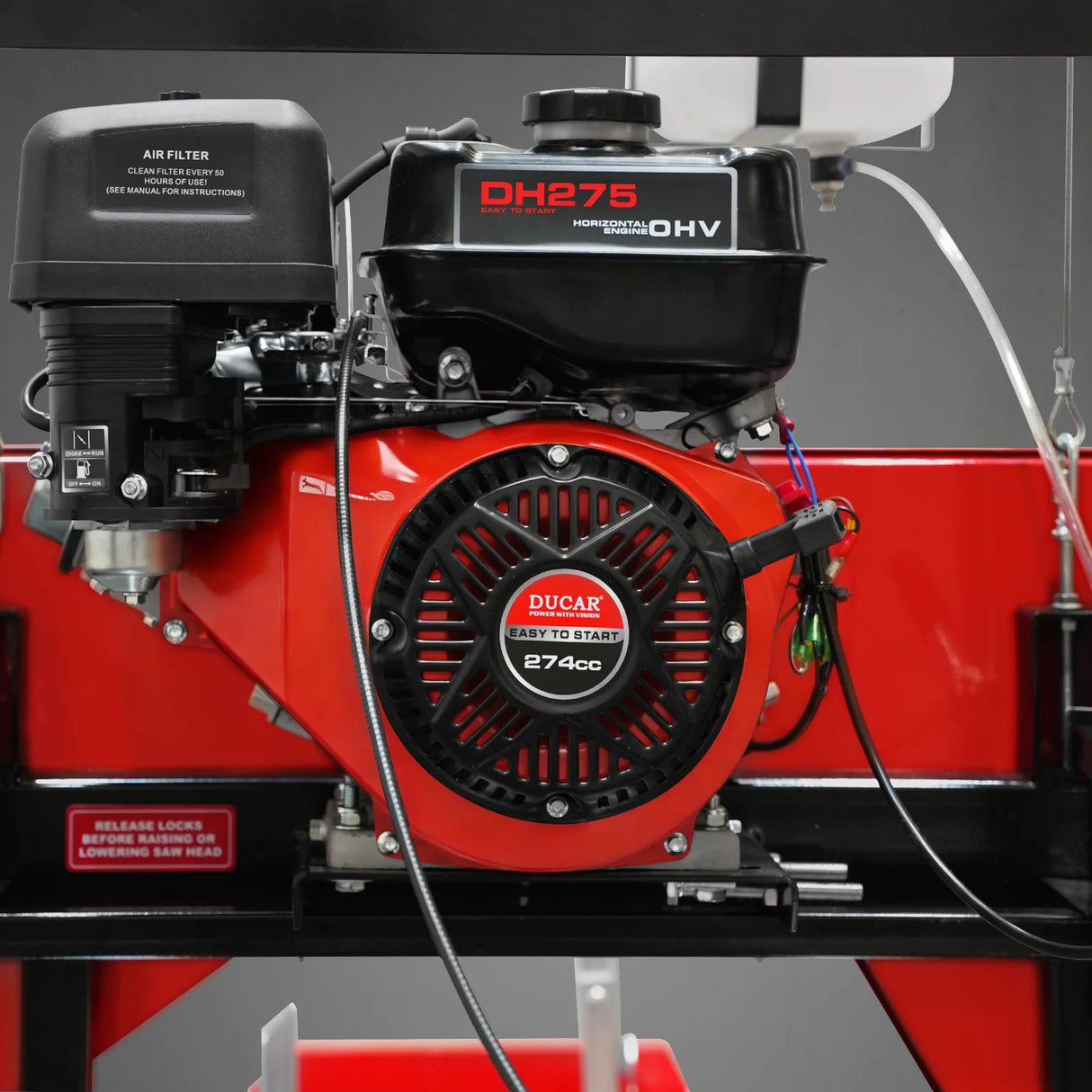 MechMaxx 22" Portable Sawmill, 274cc 8.1HP Gasoline Engine, 18" Board Width, 13' Track Length, SM-22