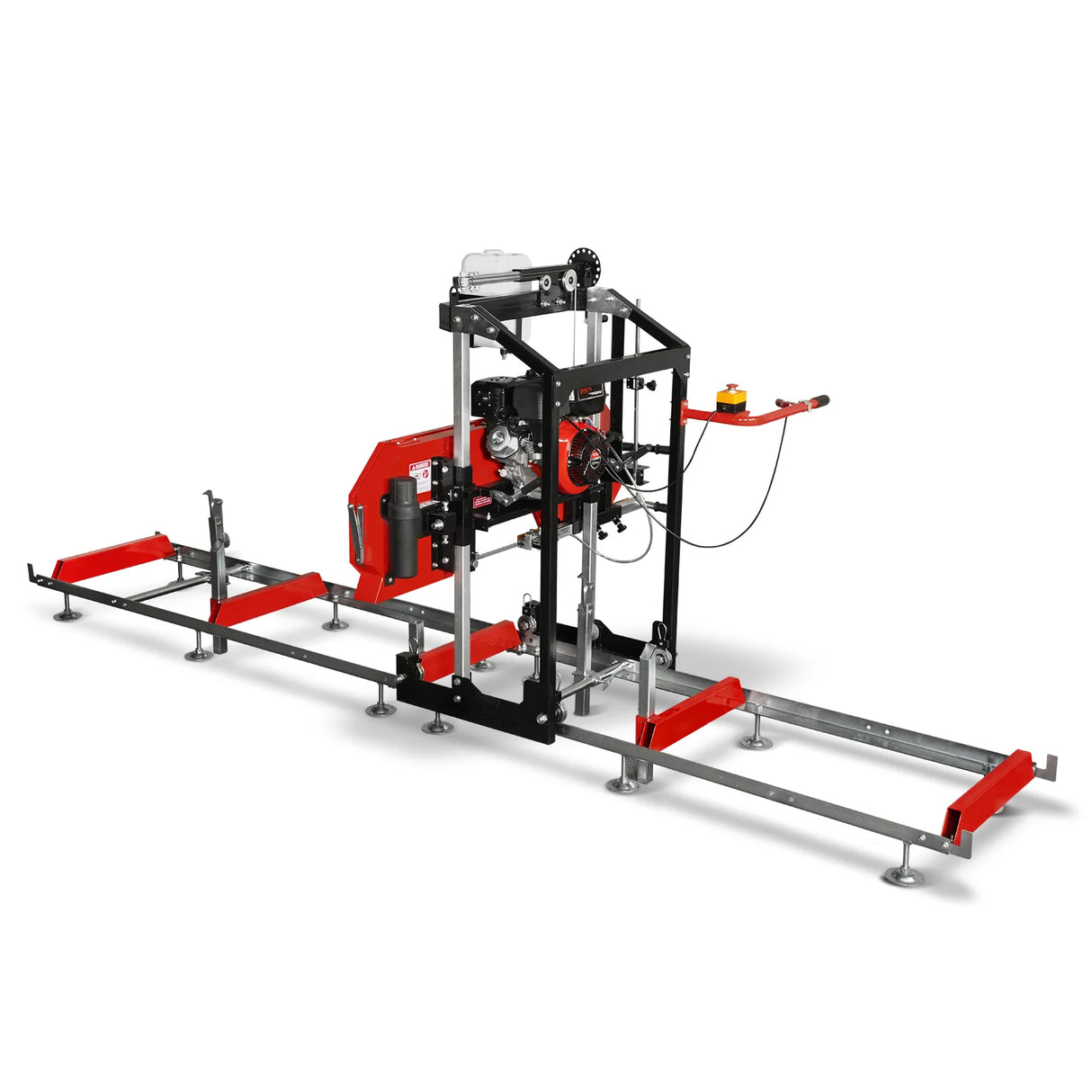 MechMaxx 22" Portable Sawmill, 274cc 8.1HP Gasoline Engine, 18" Board Width, 13' Track Length, SM-22