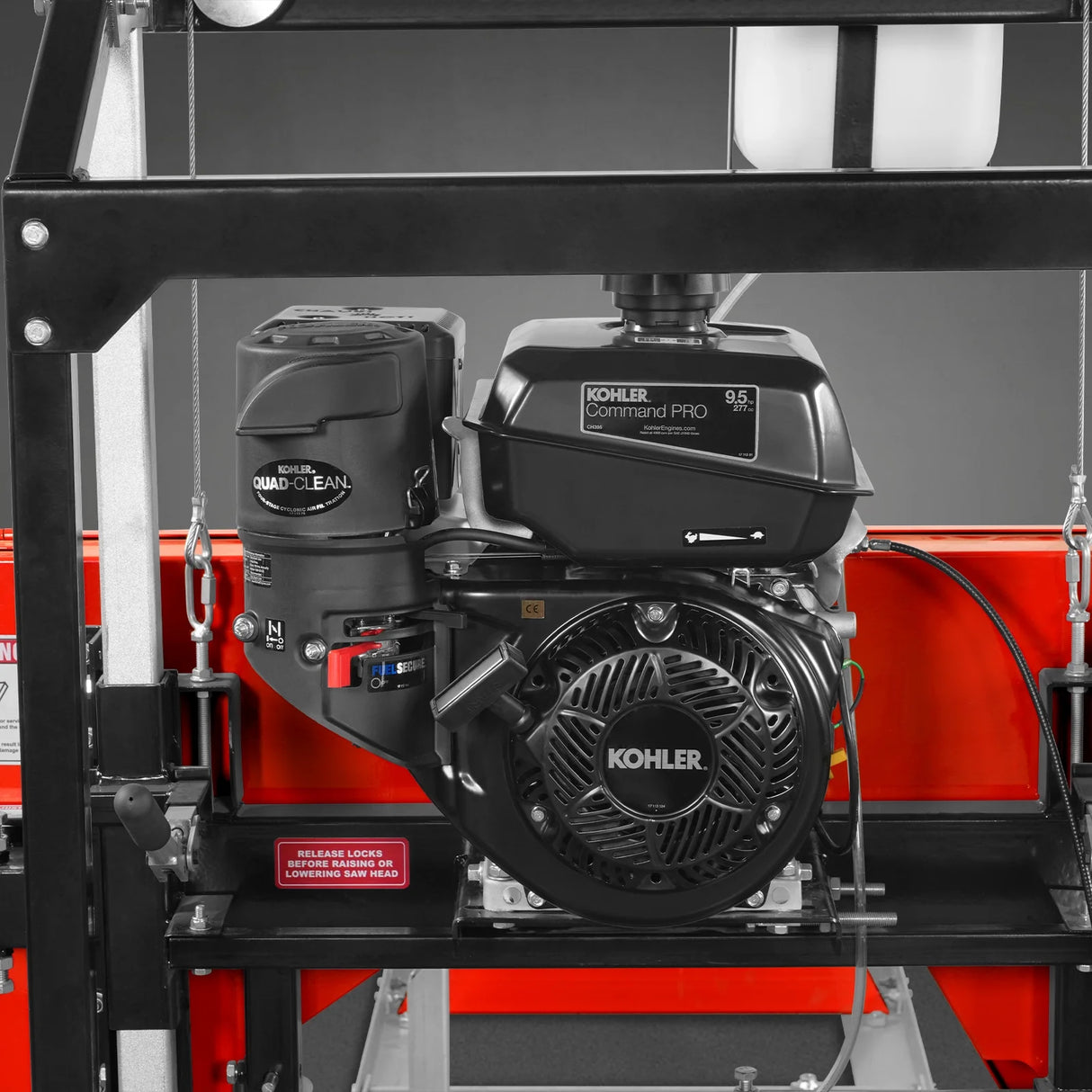 MechMaxx 22" Portable Sawmill, KOHLER 9.5hp 277cc Gasoline Engine, 18" Board Width, 13' Track Length, SM-22