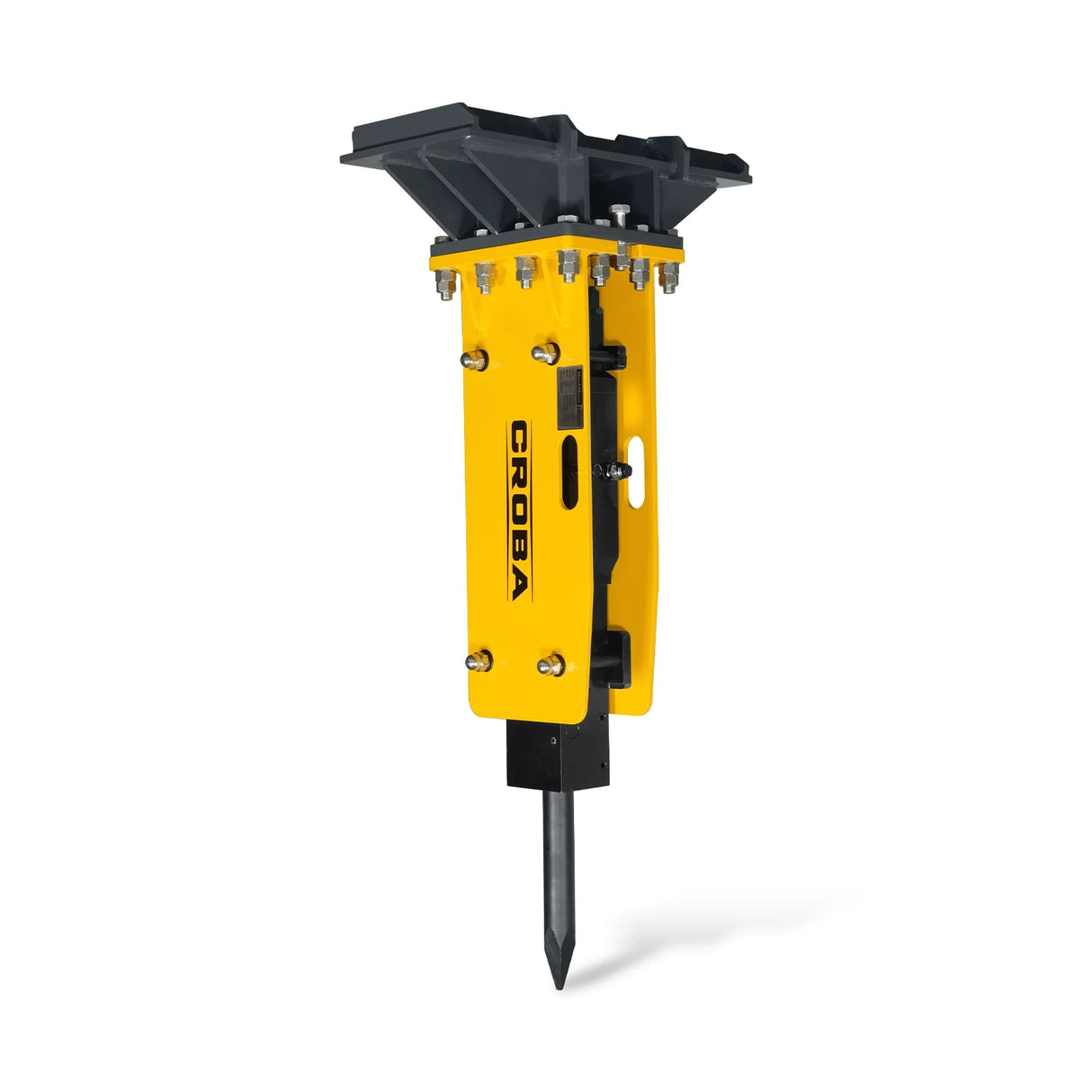 300ft-lbs Hydraulic Mini Skid Steer Concrete Breaker Hammer Attachment